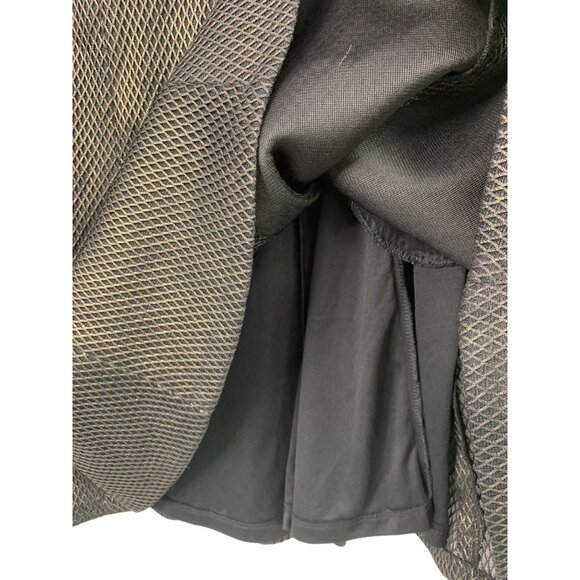 Lane Bryant 14/16 Black Mesh Print A-Line Metalic Fit & Flare Dress 14/16 NWT 76 - Picture 5 of 9